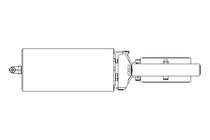 Butterfly valve B DN080 OVO NC E D2