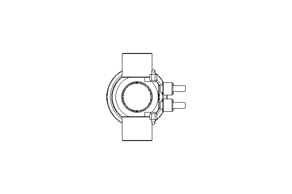 Клапан с двойным уплотнением D DN080