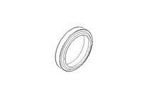 Wiper ring 35x45x9 NBR