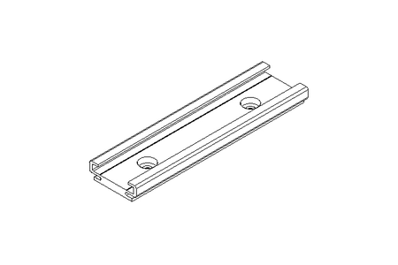 Linear guide system NS-01-27 L=100 mm