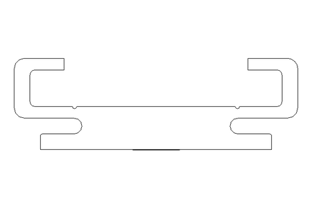 Linear guide system NS-01-27 L=100 mm