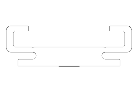 Linear guide system NS-01-27 L=100 mm