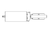 Butterfly valve B DN080 OVO NC E D18