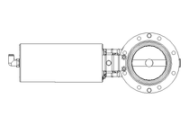 Scheibenventil B DN080 OVO NC E D18