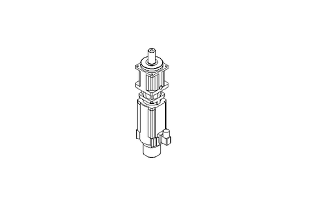 Planetengetriebemotor 21Nm mit Adapter