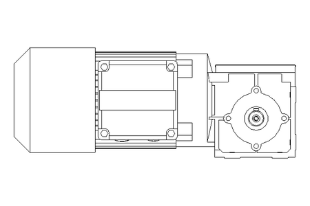 Moteur réducteur 0,37kW 323 1/min