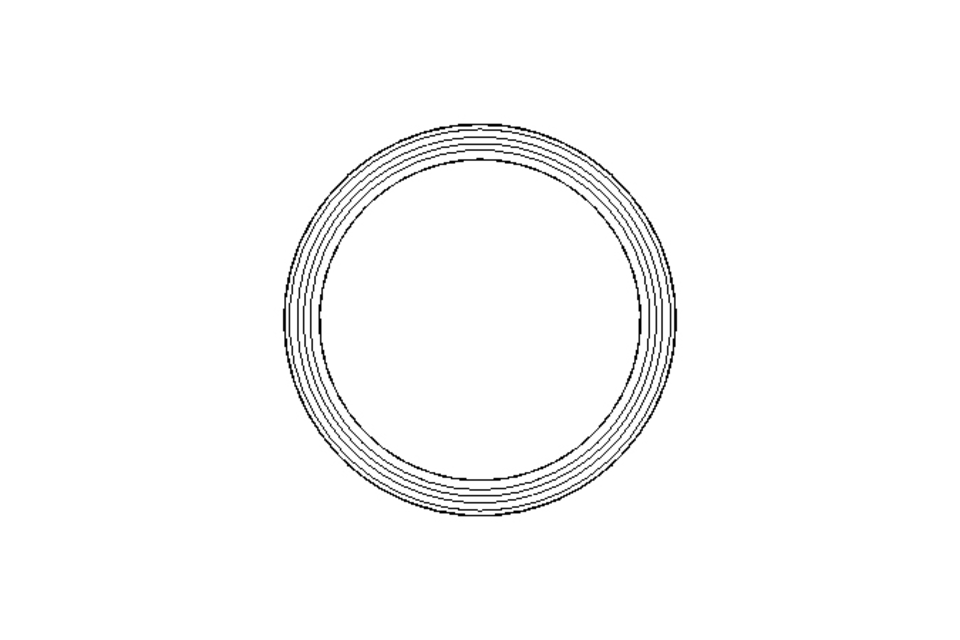 Поршневое уплотнительное кольцо GPP 42