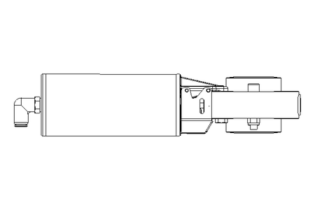 Scheibenventil B DN025 OVO NC E D4