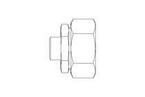 Reduzieranschluss L 35/10 St ISO8434