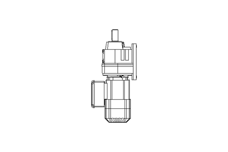 Motor redutor com engren. 0,37kW 18