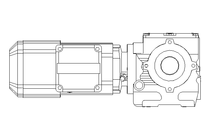 Schneckengetriebemotor 0,55kW 19 1/min