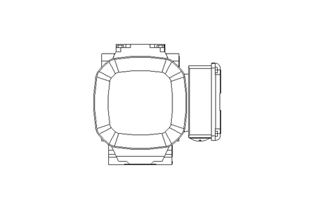 Schneckengetriebemotor 0,55kW 19 1/min