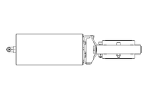 Válvula borboleta B DN065 OVO NC E D14