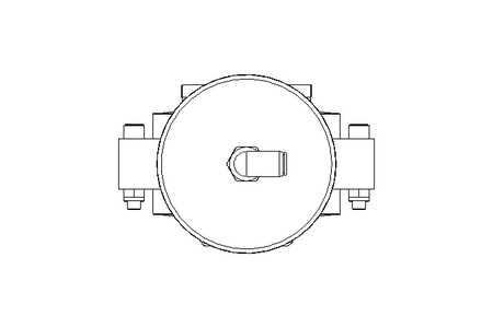 Valvola a farfalla B DN065 OVO NC E D14