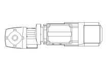 Moteur réducteur 0,37kW 26 1/min