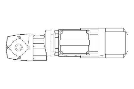 Gear motor 0.37kW 26 1/min