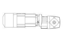 Moteur réducteur 0,37kW 26 1/min