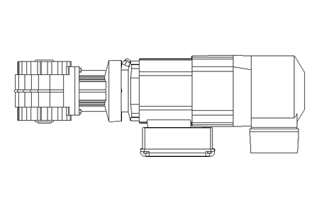 Moteur réducteur 0,37kW 26 1/min