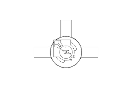 Vanne à clapet S DN025 168 NC E