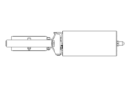 Дисковый клапан B DN100 OVO NC E D26