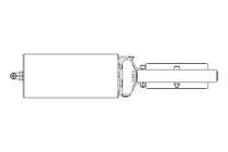 Butterfly valve B DN100 OVO NC E D26