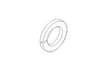 Пружинящее кольцо A 20,2 A4 DIN127