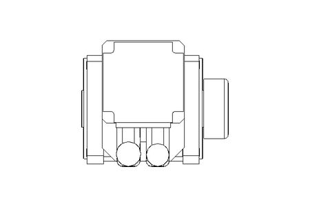 Helical-bevel gearmotor 7.1 Nm