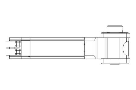 Helical-bevel gearmotor 7.1 Nm