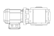 Worm gear motor 0.37kW 6.4 1/min