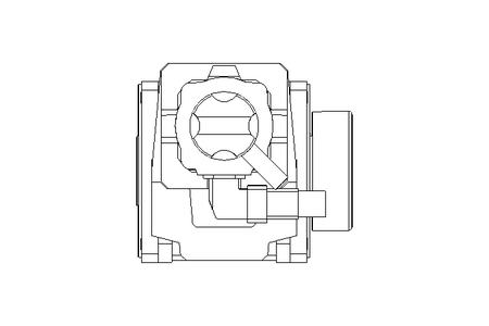Helical-bevel gear servo motor  14.5 Nm