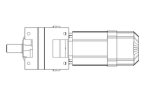 Motorreductor coaxial 0,55kW 37 1/min