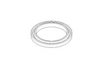 Grooved ring K1 54x70x8 EPDM
