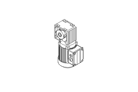 Spiroplan gear asynchronous motor 0.12kW
