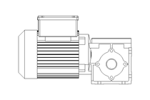 Motorreductor ortogonal 0,15kW 244 1/min