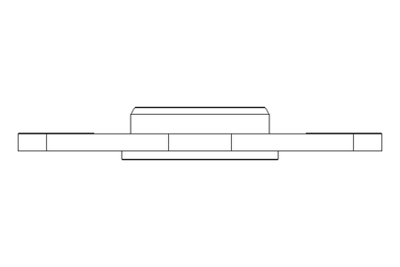 Mancal de flange gFL 14x21x42 Iglidur-G