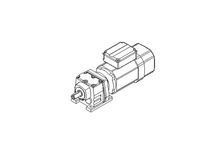 Spur gear motor 0.55kW 48 1/min