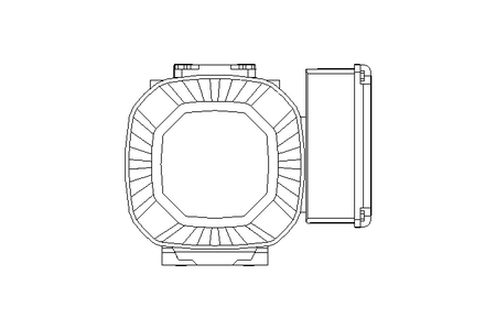 Schneckengetriebemotor 0,55kW 50 1/min