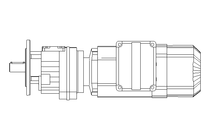 Motoréd. à entraînem.cyl. 0,55kW 50