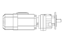 Motoréd. à entraînem.cyl. 0,55kW 50