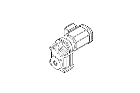 Flachgetriebemotor 0,55kW 20 1/min