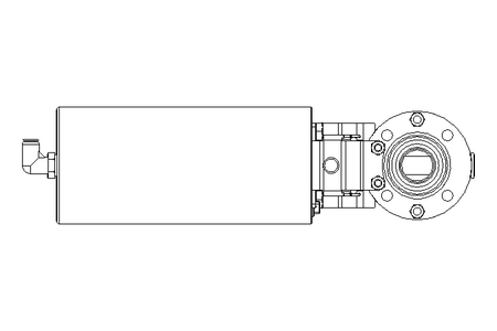 Scheibenventil B DN025 OVO NC E EX