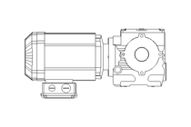 Worm gear motor 0.55kW 58 1/min