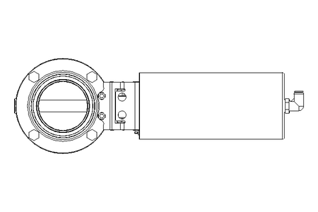 Butterfly valve B DN065 WVM NC E EX