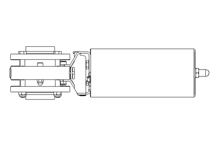 Válvula de mariposa B DN050 FVF NC E EX