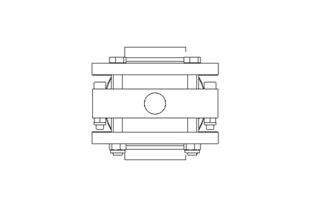 Válvula de mariposa B DN050 FVF NC E EX