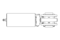 Válvula de mariposa B DN050 FVF NC E EX