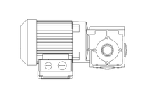 Gear motor 0.18kW 41 1/min