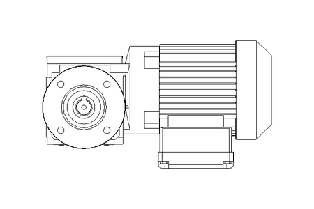 Gear motor 0.18kW 50 1/min