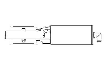 Butterfly valve B DN050 OVO NC H