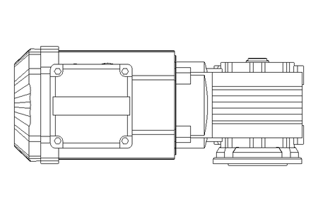 Motor de engren. angular 0,55kW 141